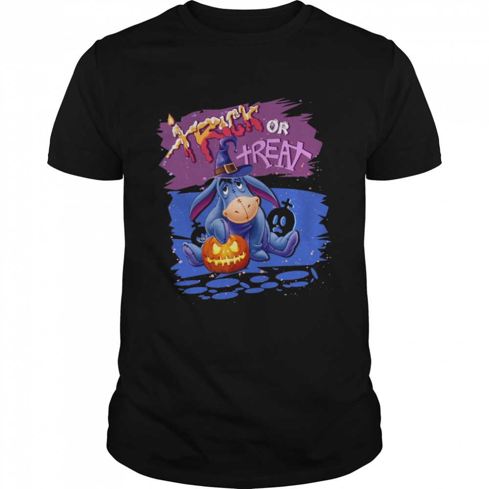 Trick Or Treat Eeyore Disney Halloween Party shirt Classic Men's T-shirt