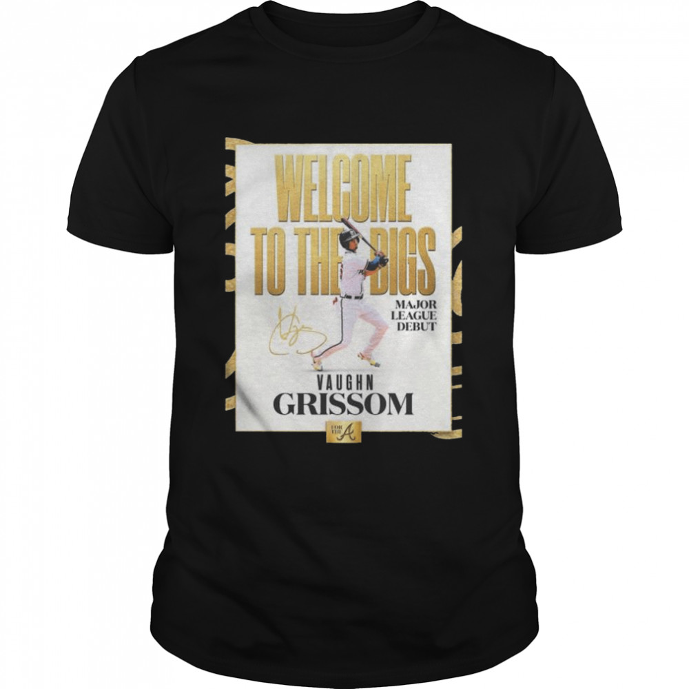 Vaughn grissom major league debut atlanta braves shirt Classic Men's T-shirt