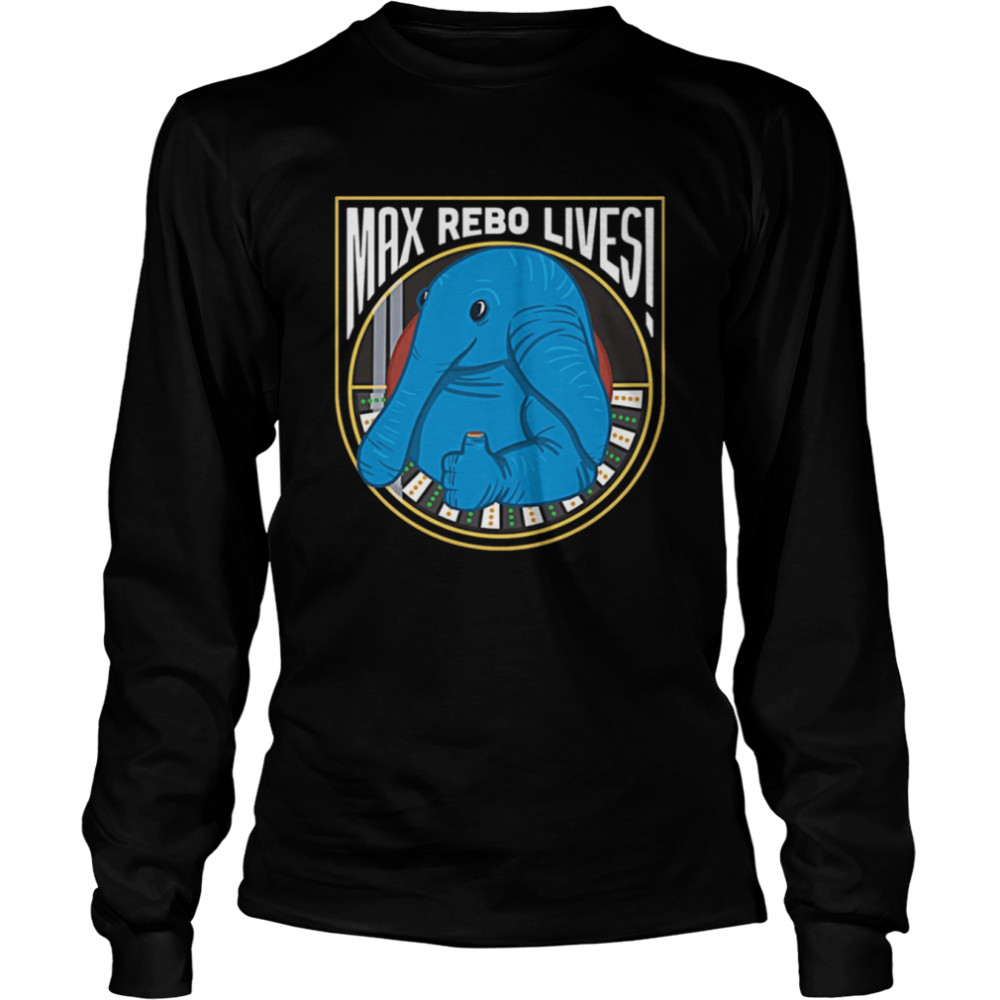 Vintage Star Wars Max Rebo shirt Long Sleeved T-shirt