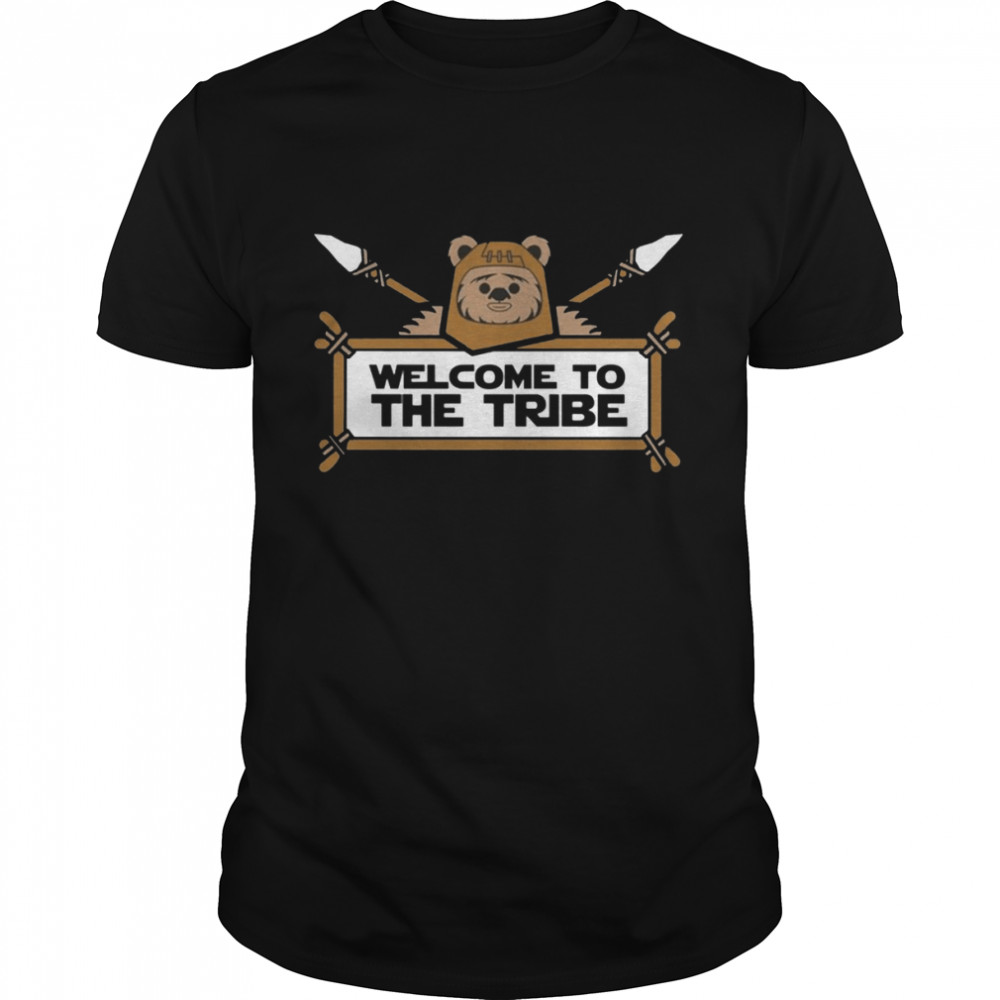Welcome To The Tribe Ewok Endorwicket W Warrick Star Wars shirt Classic Men's T-shirt
