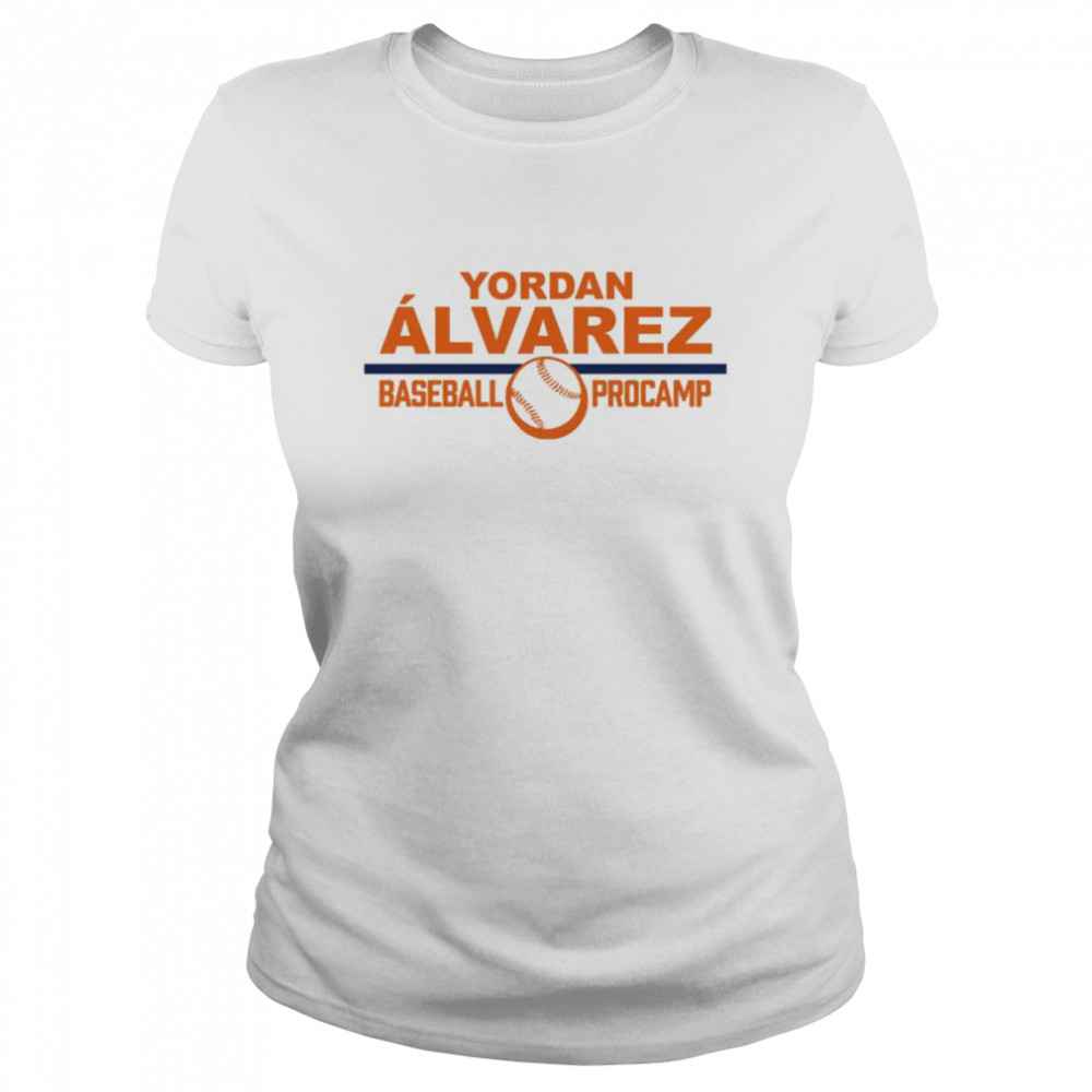 Yordan Alvarez Baseball Procamp Houston Astros shirt Classic Women's T-shirt