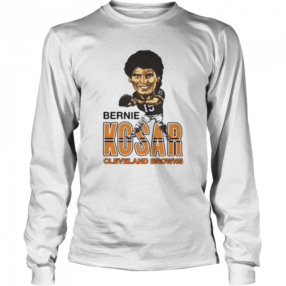 Yvette Bernie Kosar Cleveland Browns shirt Long Sleeved T-shirt