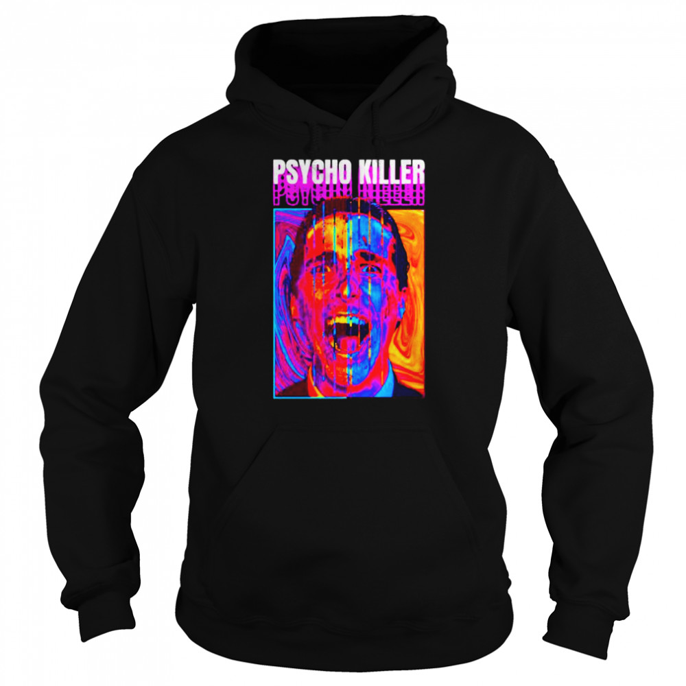 American Psycho Killer Abstract Painting shirt Unisex Hoodie