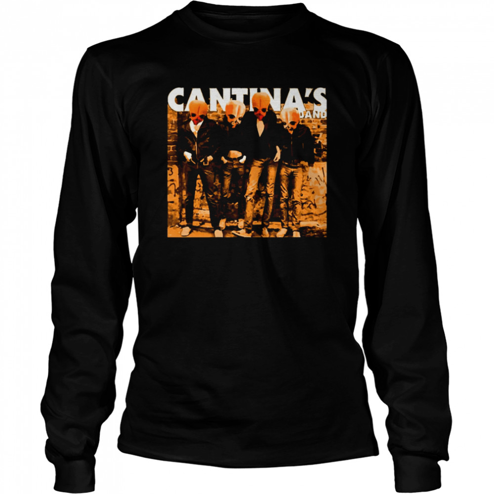 Beautiful Model Cantina’s Figrin D’an and the Modal Nodes SW shirt Long Sleeved T-shirt