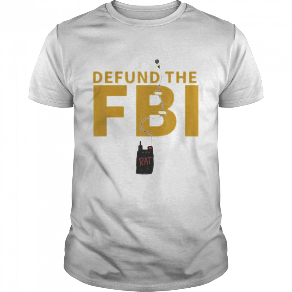 Defund The FBI Wired Rat – Anti- FBI Corruption  Classic Men's T-shirt