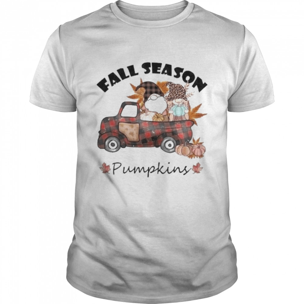 Fall season pumpkins halloween shirt Classic Men's T-shirt