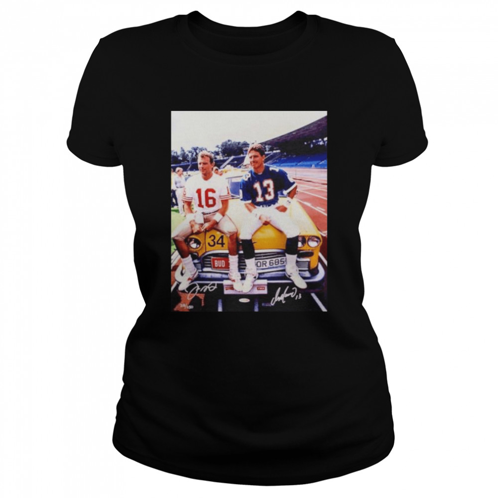 Joe Montana And Dan Marino shirt Classic Women's T-shirt