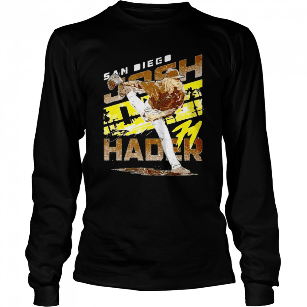 Josh Hader San Diego Padres city name signature shirt Long Sleeved T-shirt