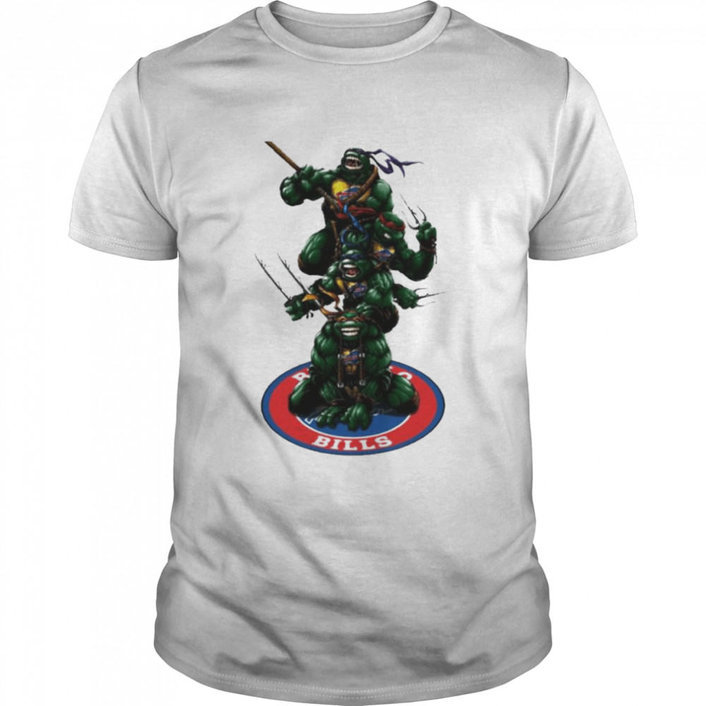 NFL Buffalo Bills X TMNT Teenage Mutant Ninja Turtles shirt