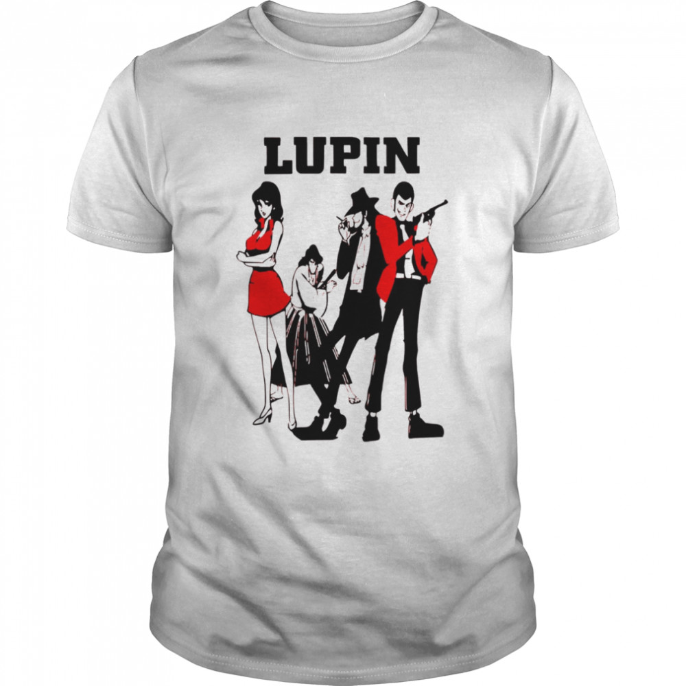 Retro Lupin The Third And His Gang shirt Classic Men's T-shirt