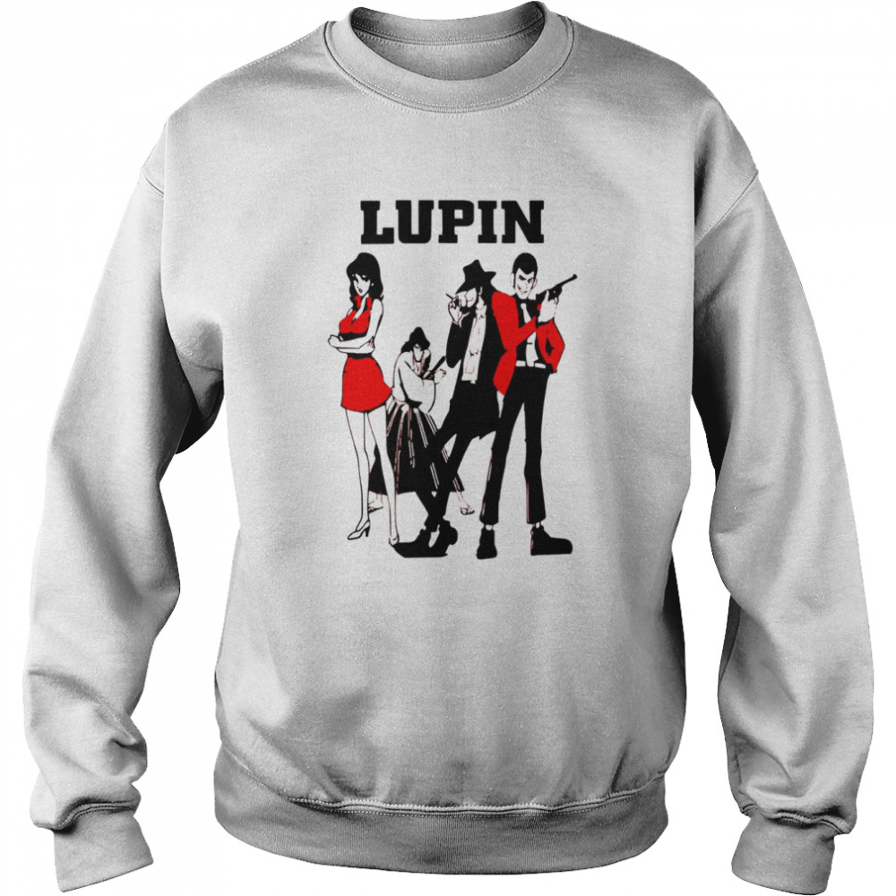 Retro Lupin The Third And His Gang shirt Unisex Sweatshirt