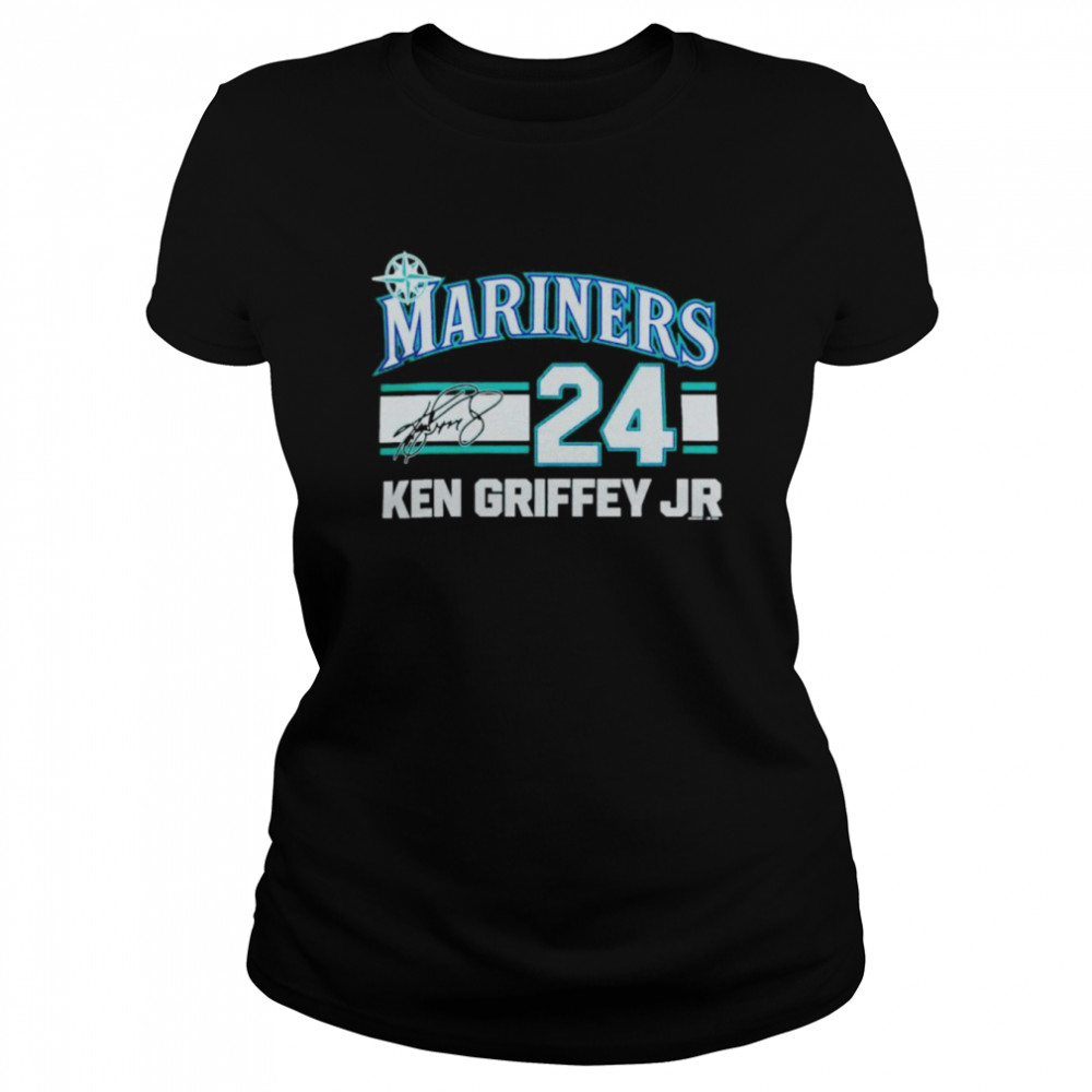Seattle Mariners Ken Griffey Jr 2022 signature shirt Classic Women's T-shirt
