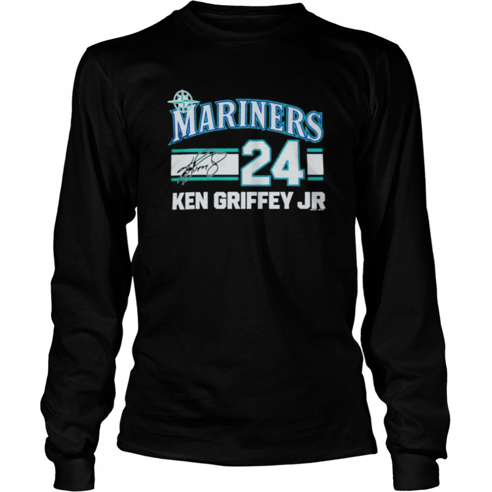 Seattle Mariners Ken Griffey Jr 2022 signature shirt Long Sleeved T-shirt