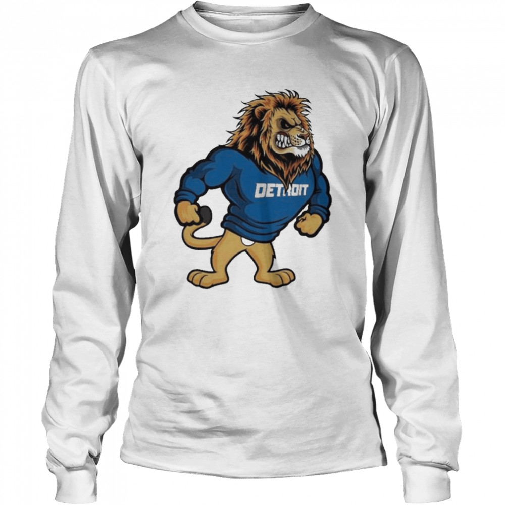 Strong Detroit Lions Football Team  Long Sleeved T-shirt