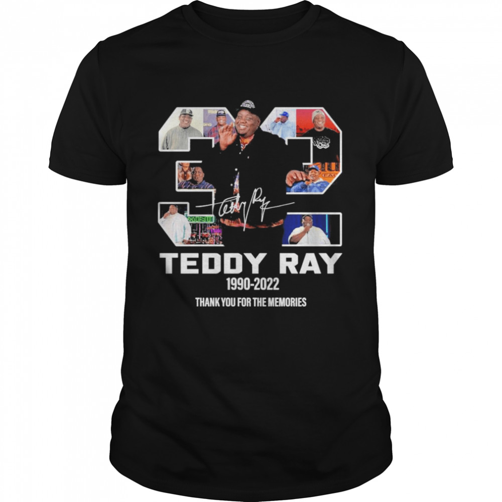 Teddy Ray Thank You For The Memories Signature Shirt