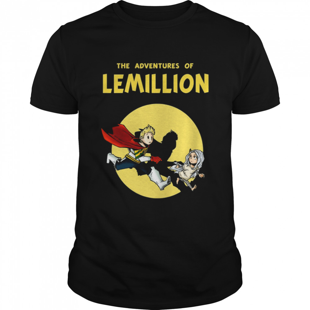The Adventures Of Lemillion The Adventures Of Tintin My Hero Academia shirt