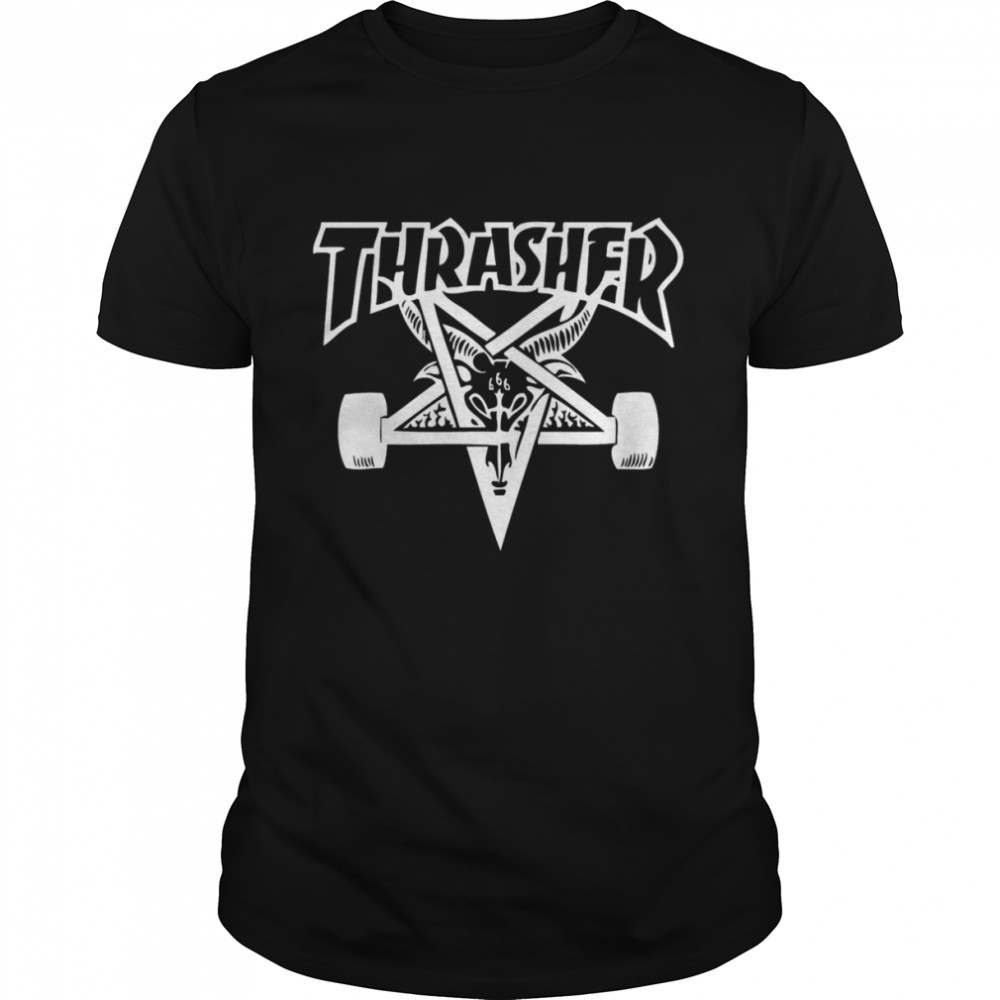 Thrasher Logo Sk8 The Infinity shirt