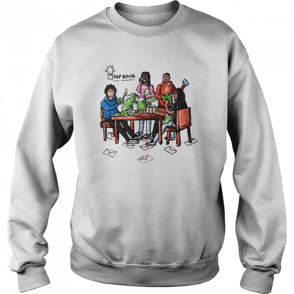 Trap House Artwork shirt Unisex Sweatshirt