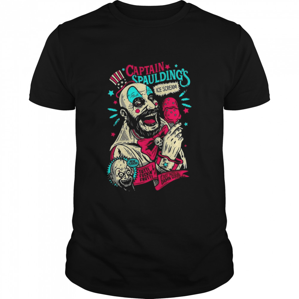 Captain Spaulding House Of 1000 Corpses Halloween shirt Classic Men's T-shirt