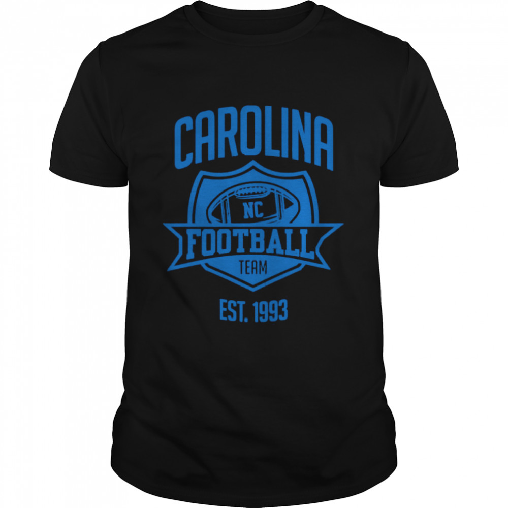 Football Team Inspired Carolina Panthers EST 1993 Charlotte Football Team shirt Classic Men's T-shirt