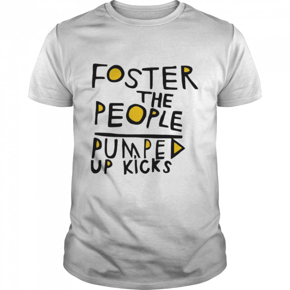 Pumped Up Kicks White The People Foster shirt