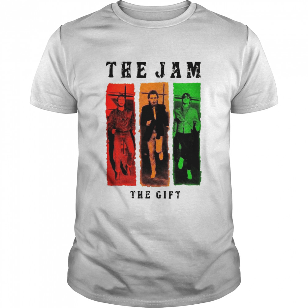Retro The Jam The Gift Punk Rock Band shirt