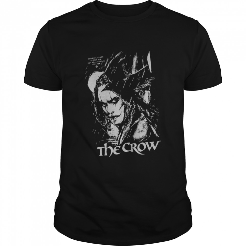 The Crow Forever Vintage Black shirt