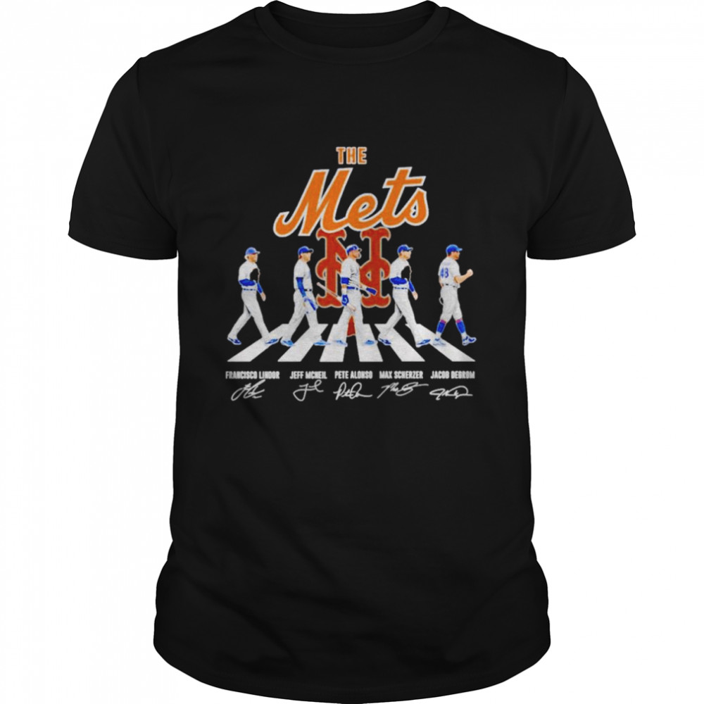 The Mets Abbey Road signatures shirt Classic Men's T-shirt