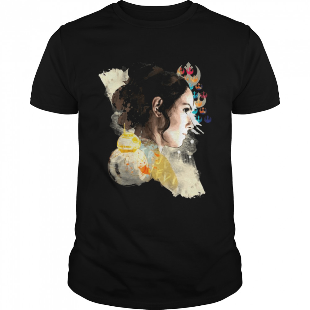 The Rise Of Collage Rey Star Wars shirt