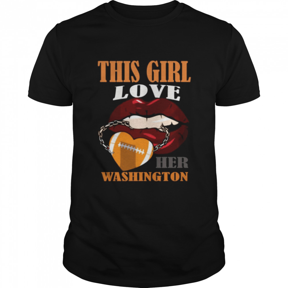 This Girl Love Her Washington Commanders shirt Classic Men's T-shirt