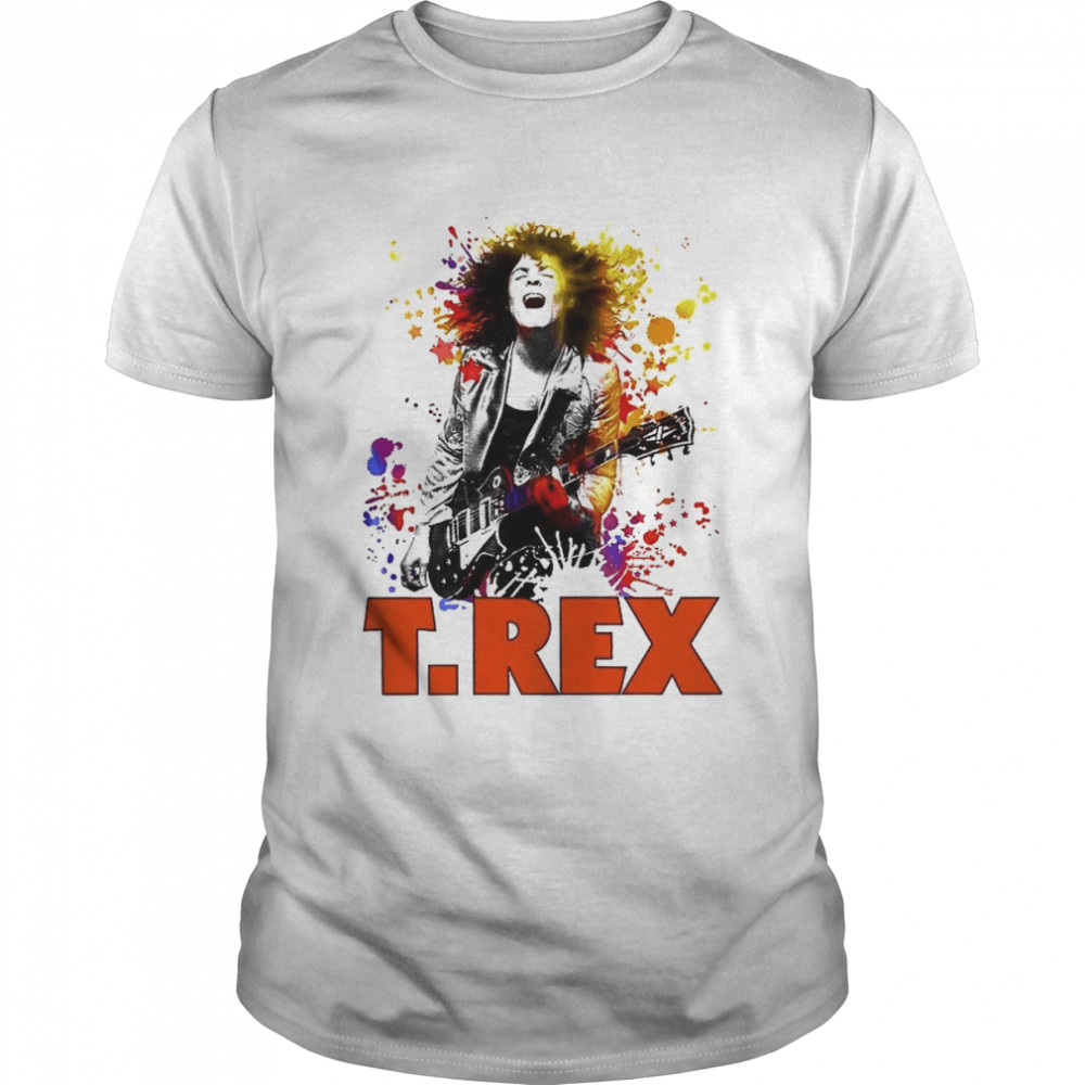 Trex Rock Band Mark Bolan Music Meme shirt Classic Men's T-shirt