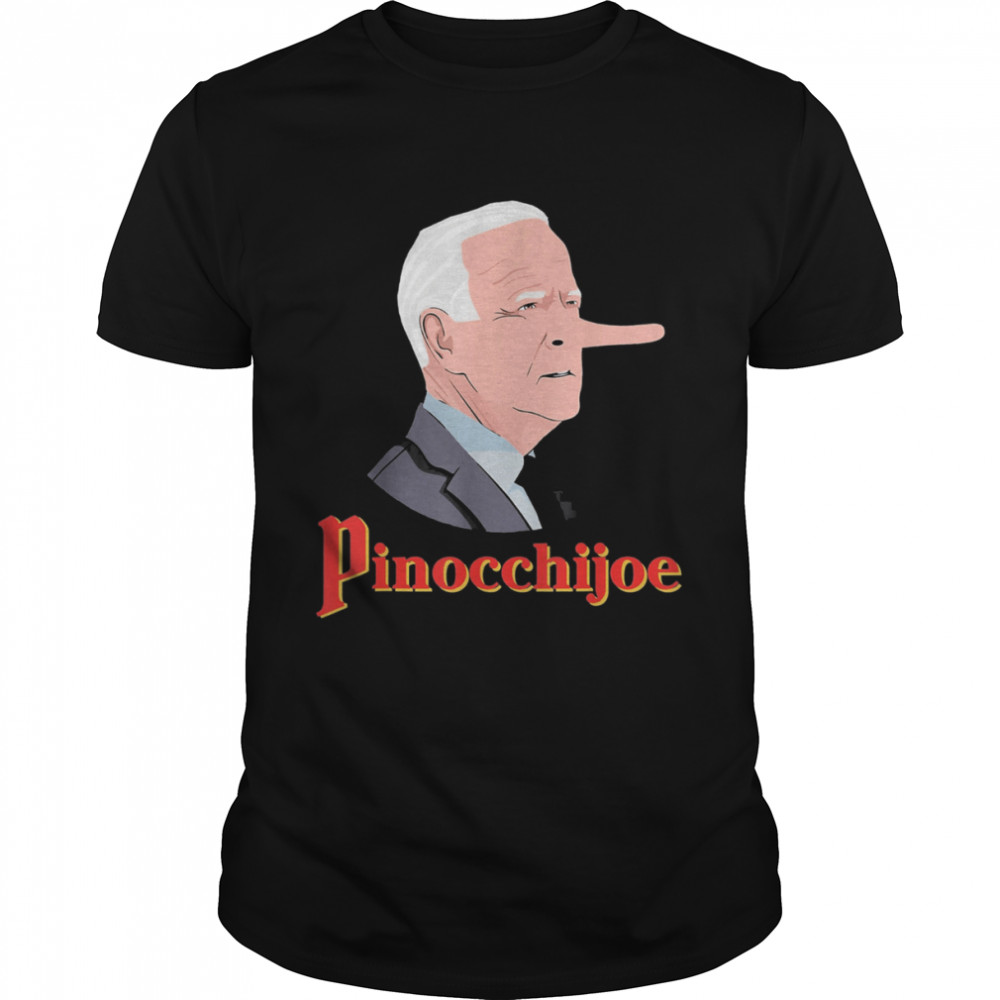 Anti Biden Pinocchijoe Joe Biden Lies T- Classic Men's T-shirt