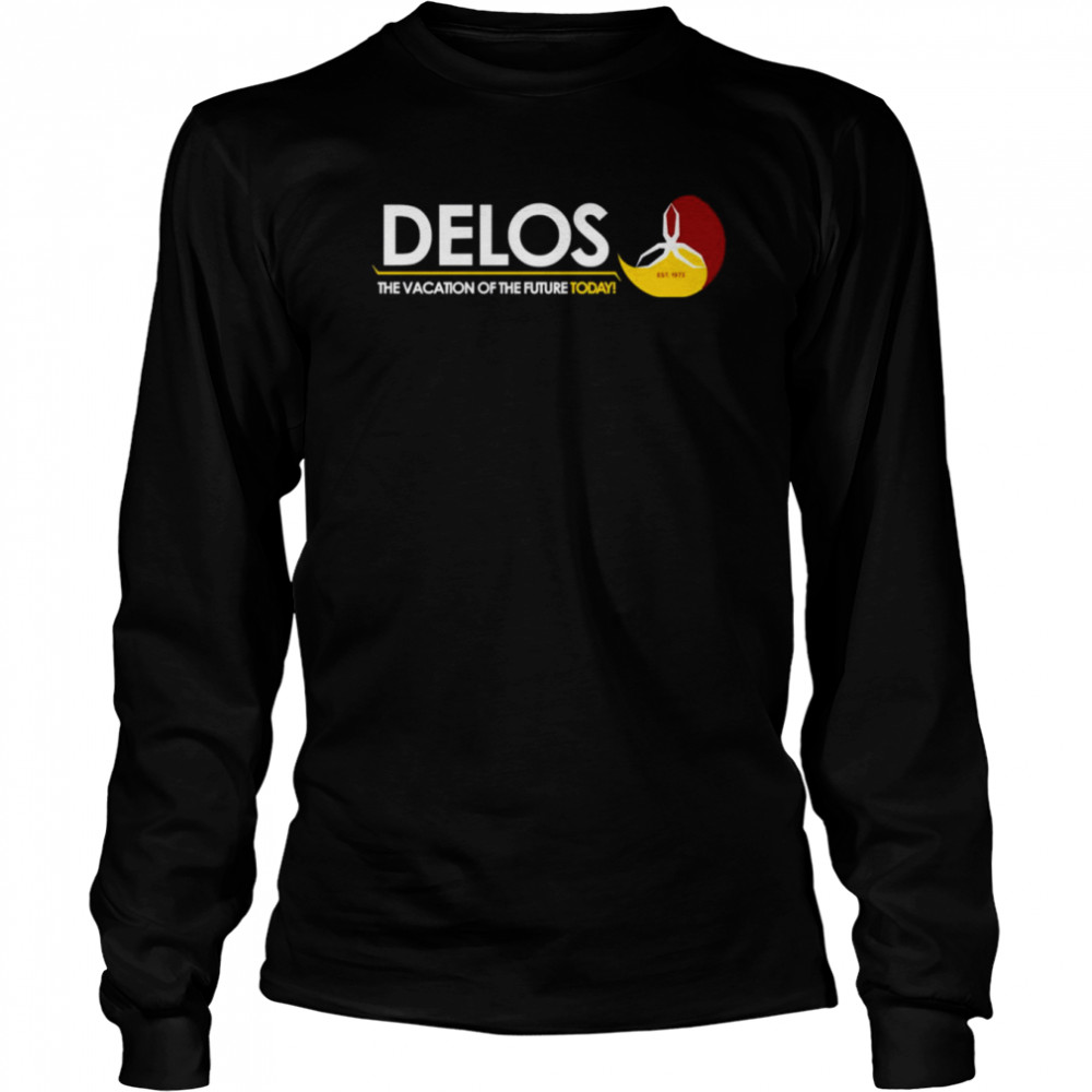 Delos Vacation Of The Future Dark Variant shirt Long Sleeved T-shirt