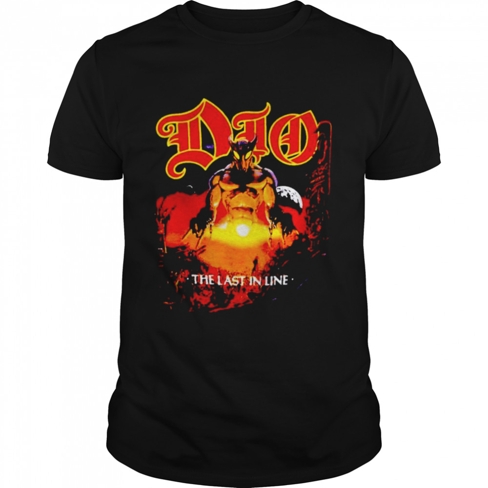 Dio the last in line shirt