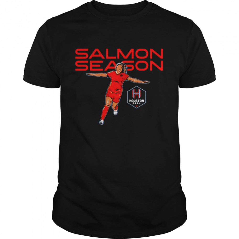 Ebony Salmon Season Houston Dash shirt Classic Men's T-shirt