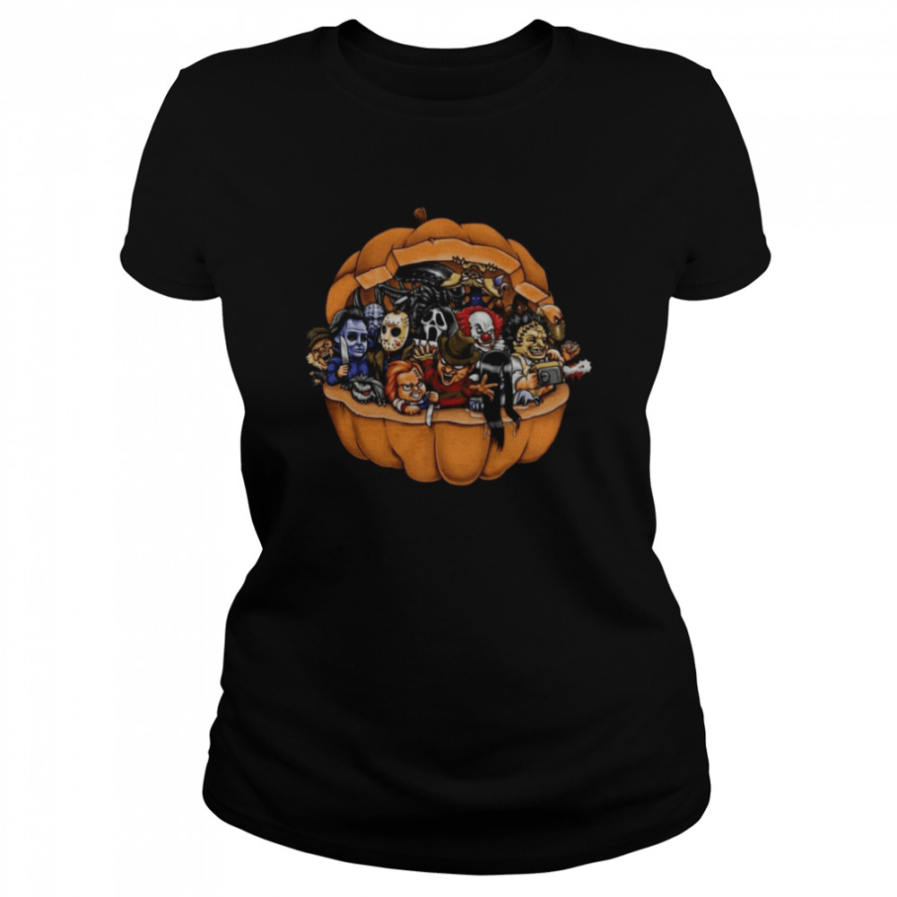 Halloween Pumpkin Killers T- Classic Women's T-shirt