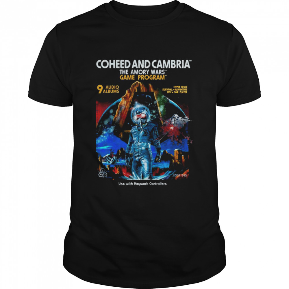 Lyrics Coheed Console Game Coheed And Cambria shirt Classic Men's T-shirt