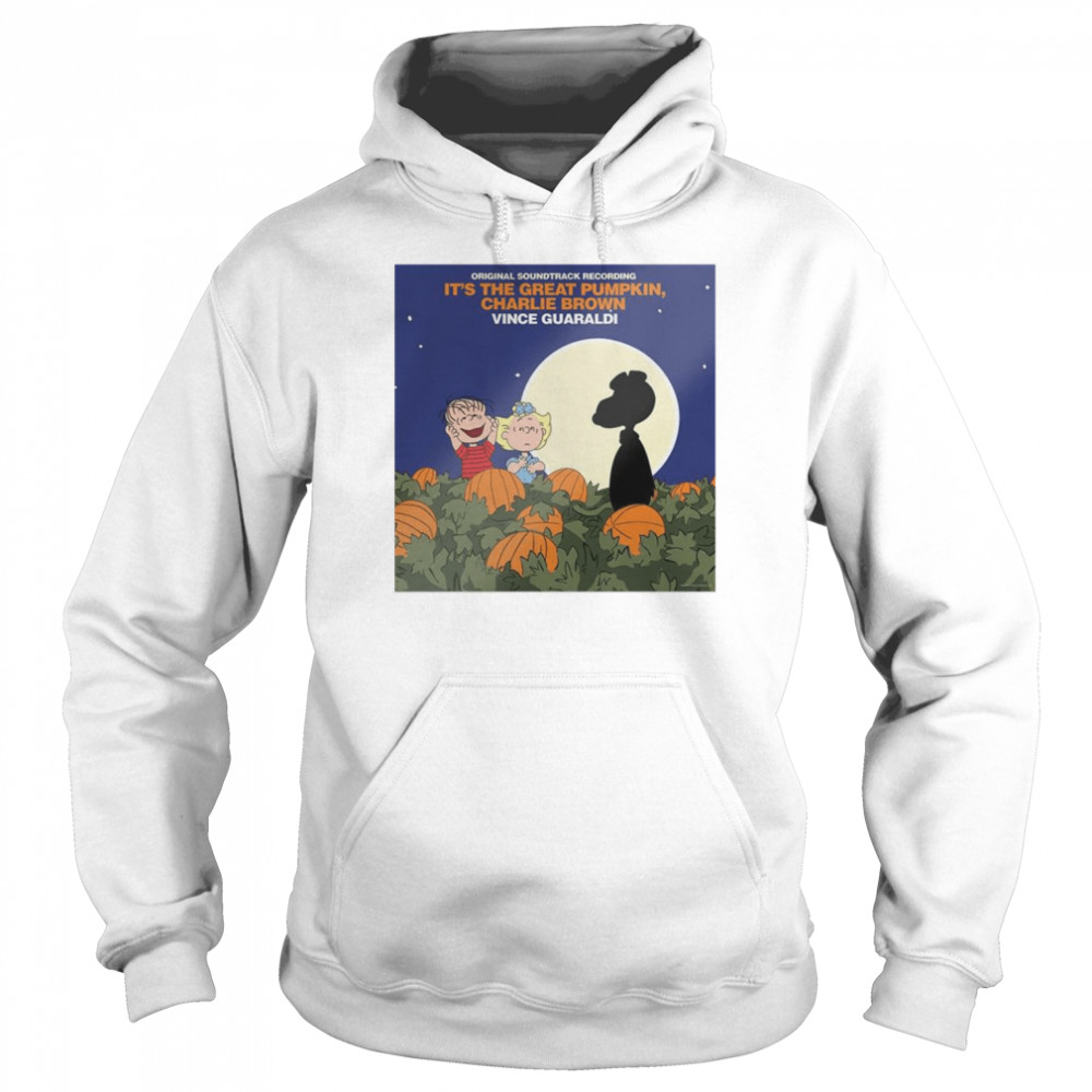 Original soundtrack recording It’s the great Pumpkin Charlie Brown Vince Guaraldi shirt Unisex Hoodie