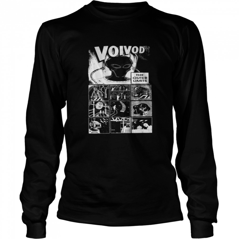 Outer Limits Trending 1 Active Voivod Retro shirt Long Sleeved T-shirt