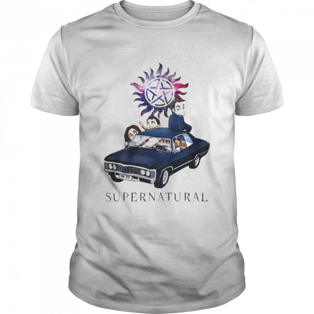 Supernatural cartoon shirt