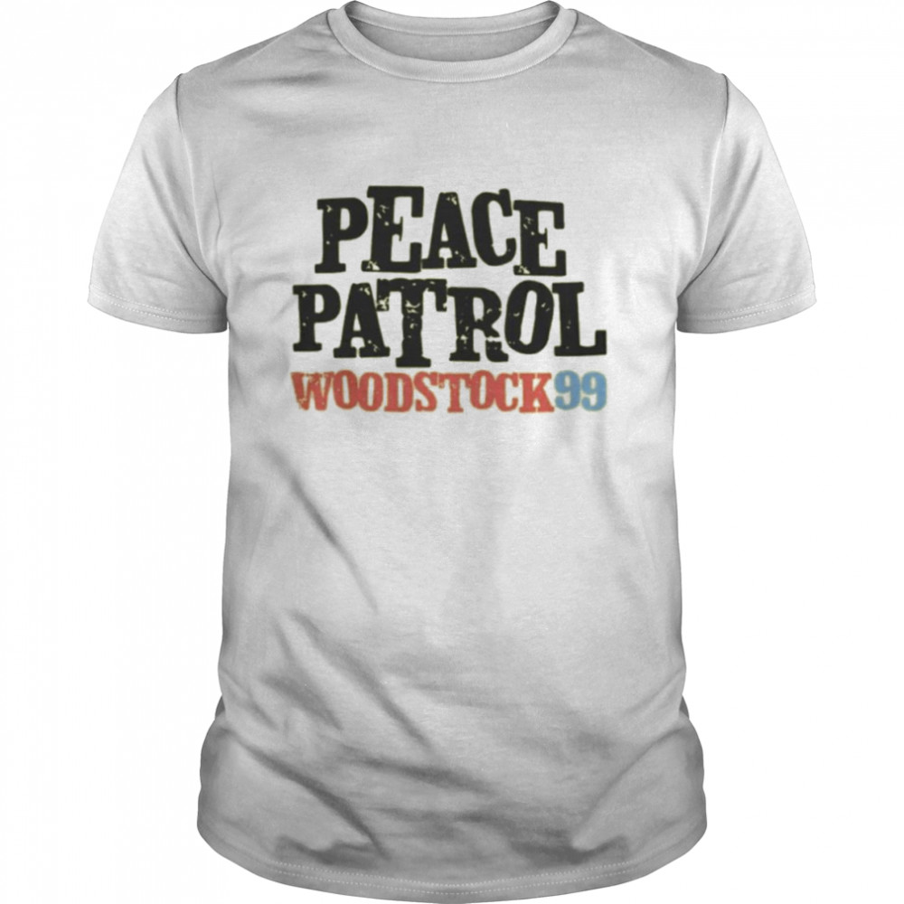 Woodstock 99 peace patrol shirt Classic Men's T-shirt