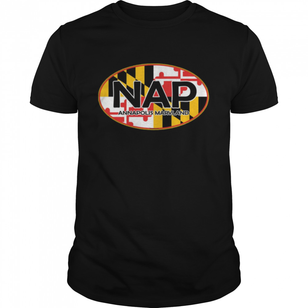 Annapolis Maryland Flag Naptown shirt