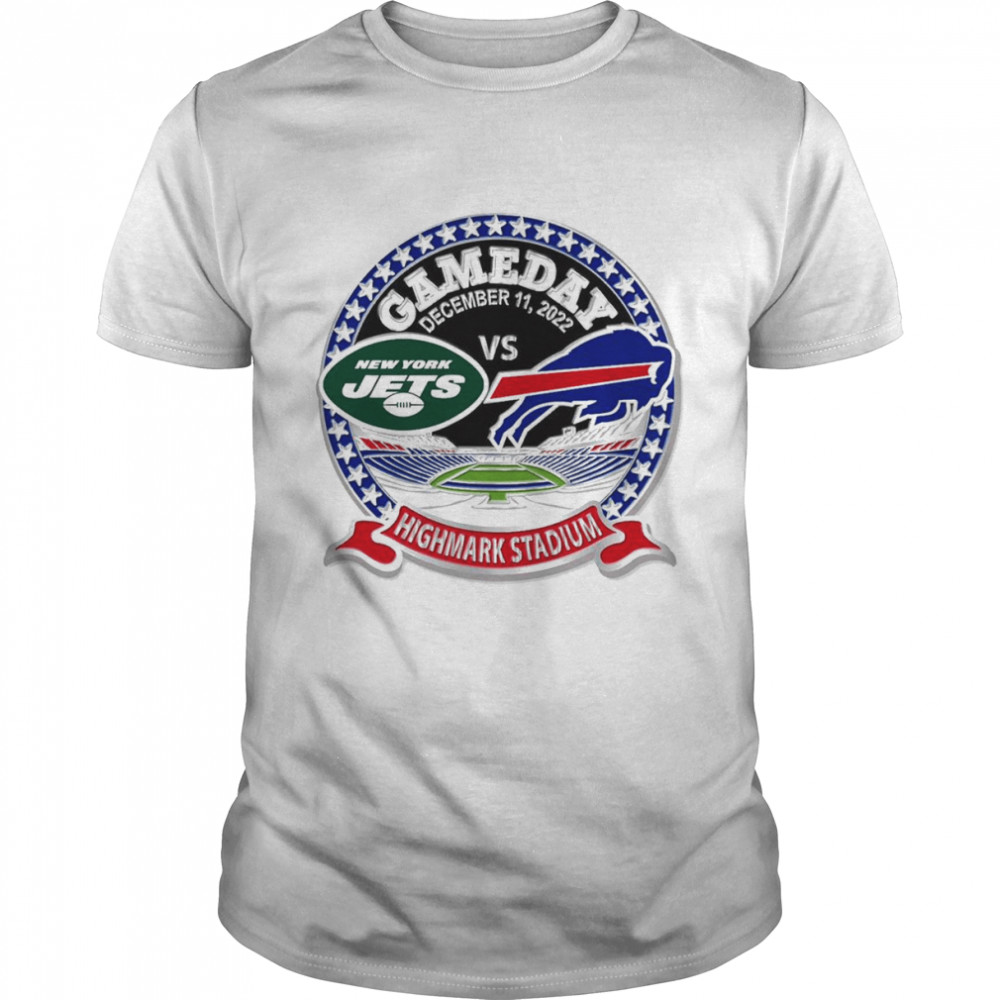 New York Jets vs Buffalo Bills Highmark Stadium Gameday December 11 2022 shirt Classic Men's T-shirt