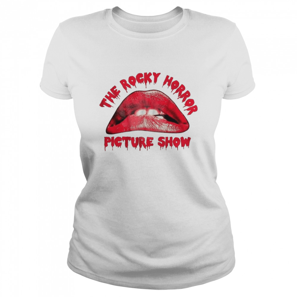Red Lip The Rocky Horror Picture Show shirt Classic Women's T-shirt