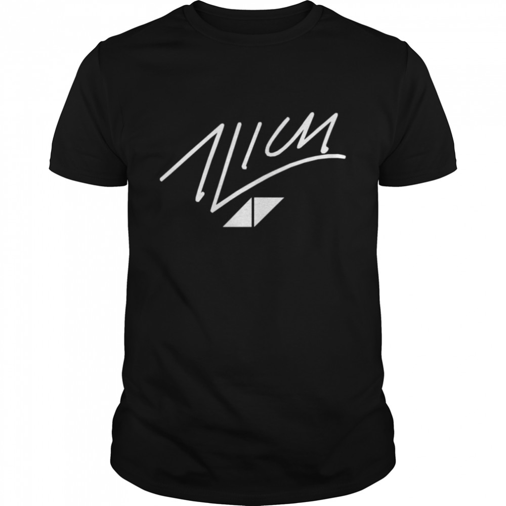 White Signature Avicii shirt Classic Men's T-shirt
