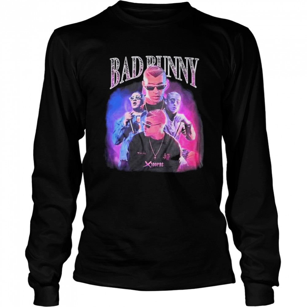 Bad bunny benito antonio rap hip hop 2022 shirt Long Sleeved T-shirt