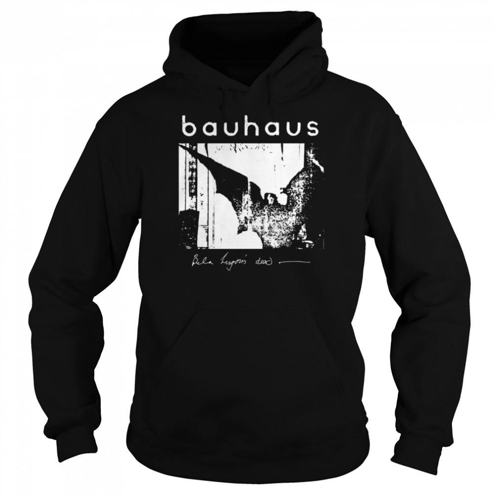 Bauhaus Bat Wings Bela Lugosi’s Dead shirt Unisex Hoodie