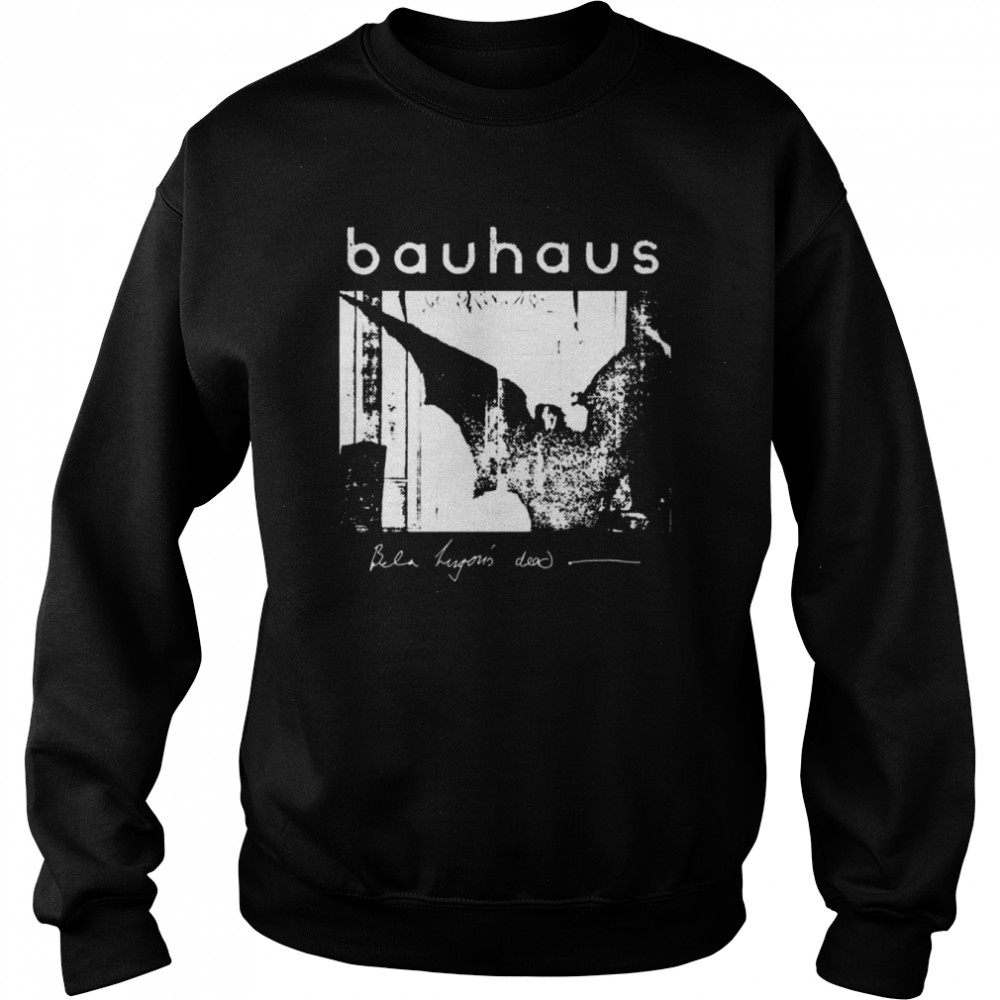 Bauhaus Bat Wings Bela Lugosi’s Dead shirt Unisex Sweatshirt