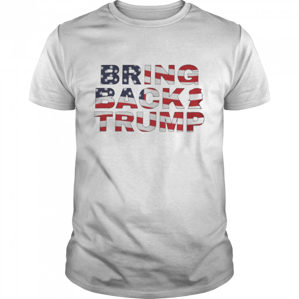 Bring Back Trump American flag T- Classic Men's T-shirt