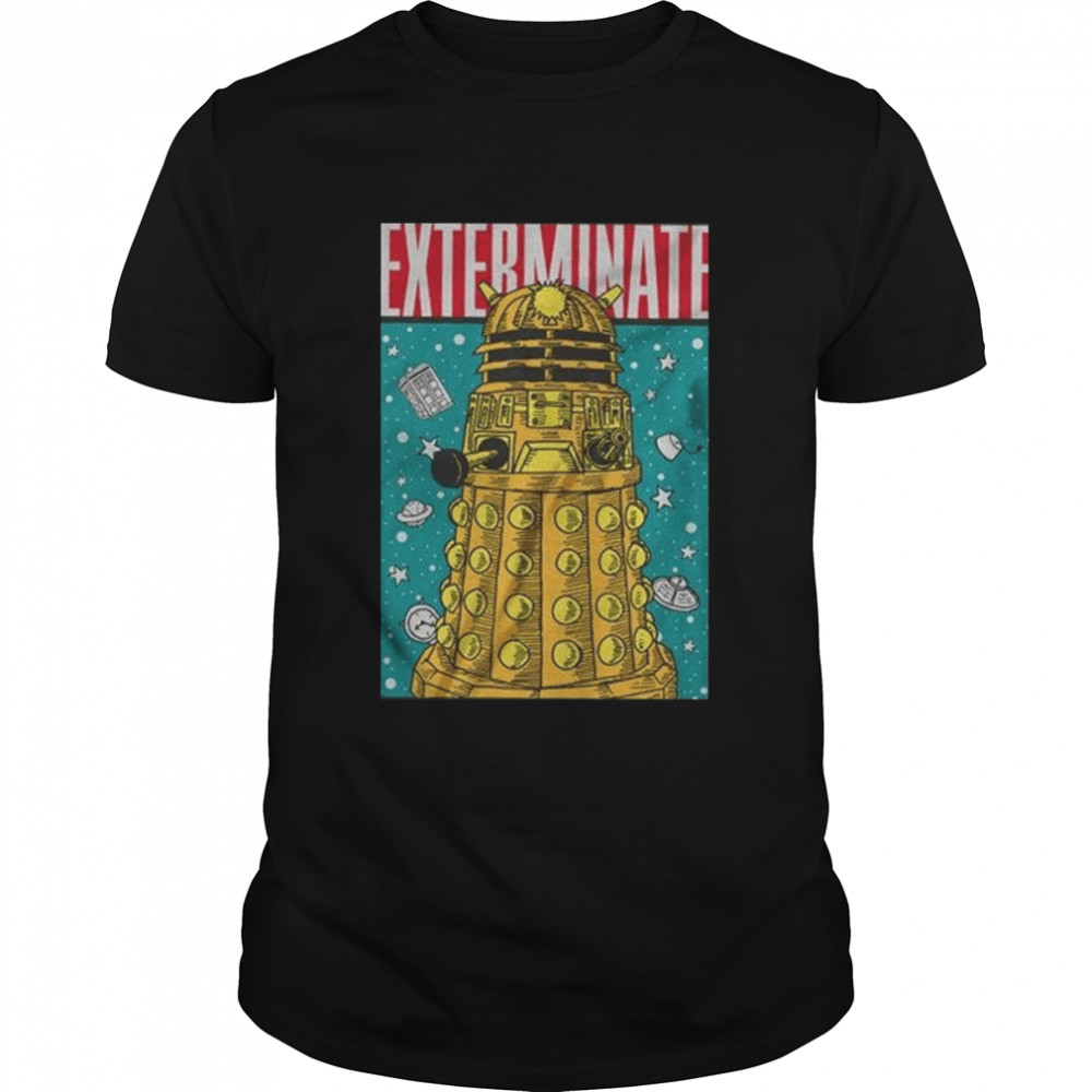 Exterminate Doctor Who shirt